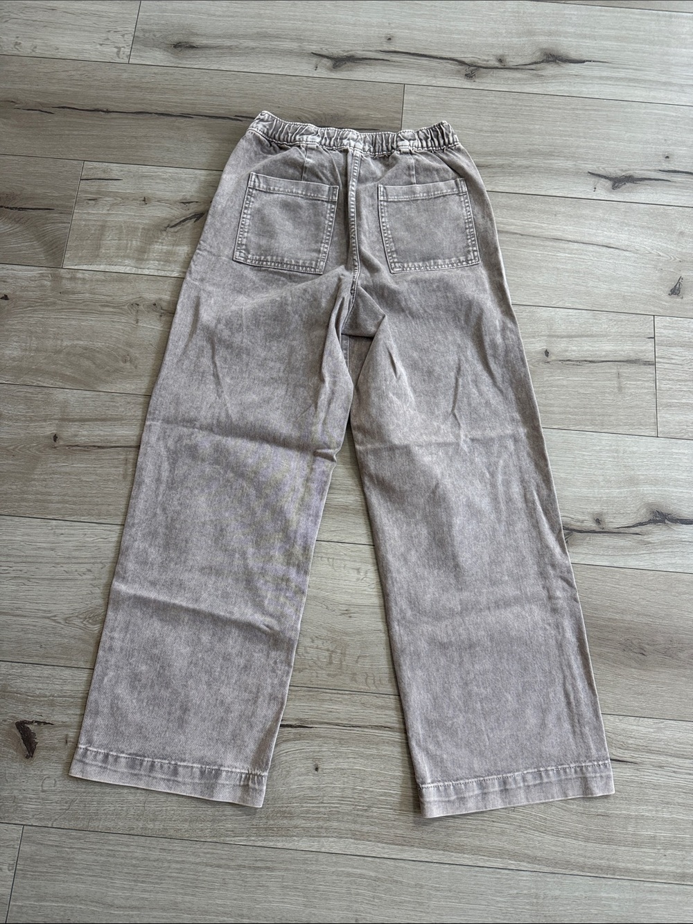 GAP womans Cargo Pants in Washed Taupe - Picture 3 of 3